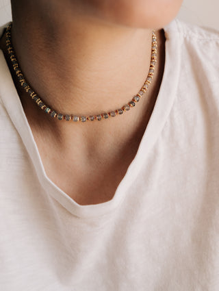 RISHA LABRADORITA necklace