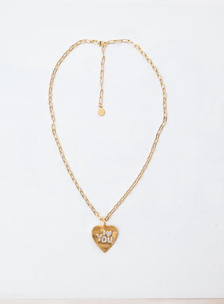 I LOVE YOU necklace