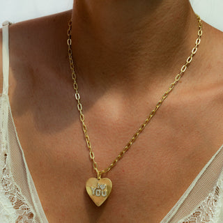 I LOVE YOU necklace